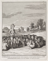 KG 12754
<br/>
Weduwen uit Florida smeken om hulp bij de koning.
<br/>
<em>Duflos, Claude (1665-1737)</em>